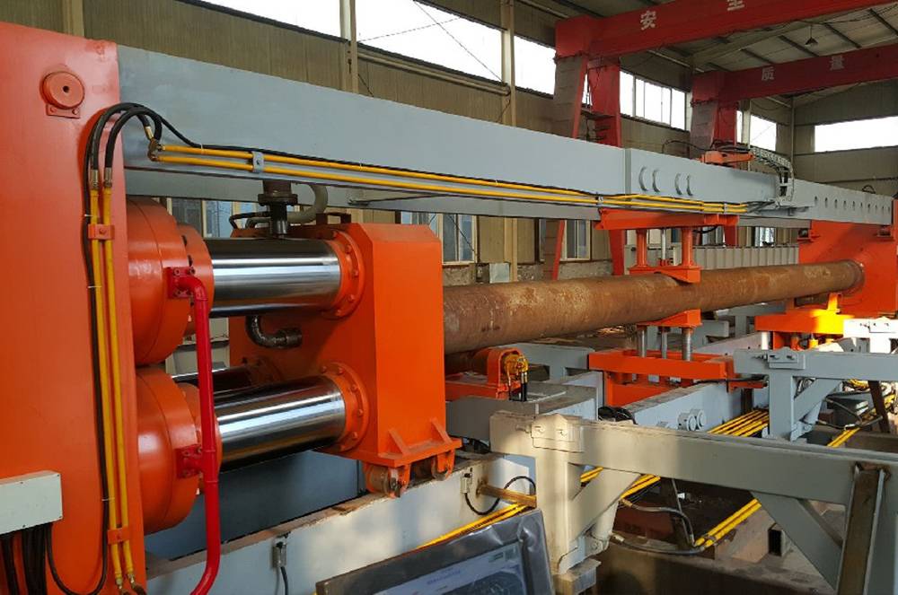 Máquina de prueba hidrostática para tubos de acer